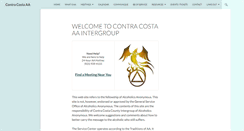 Desktop Screenshot of contracostaaa.org