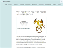 Tablet Screenshot of contracostaaa.org